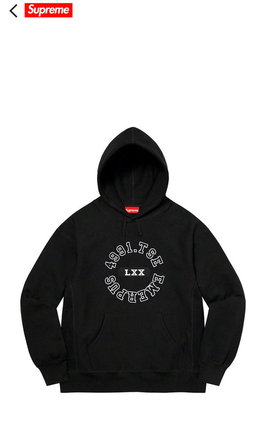 REVERSE HOODED SWEATSHIRT