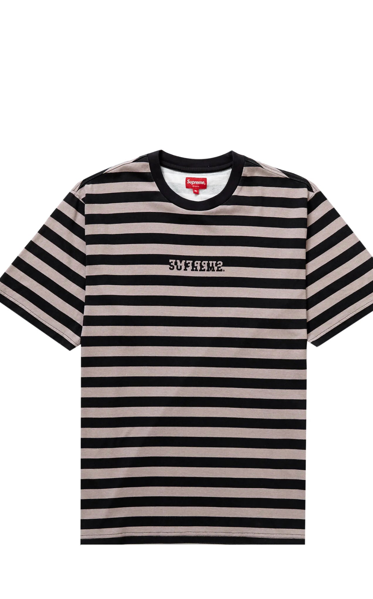 REVERSE STRIPE S/S TOP supreme