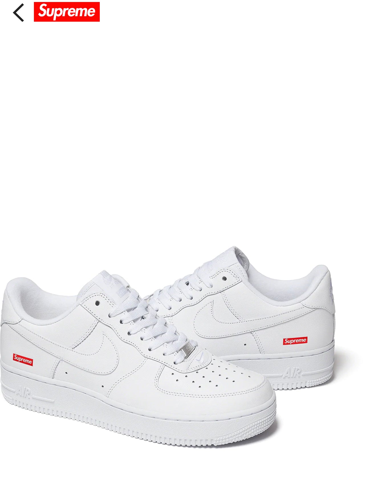 Supreme®/Nike® Air Force 1 Low