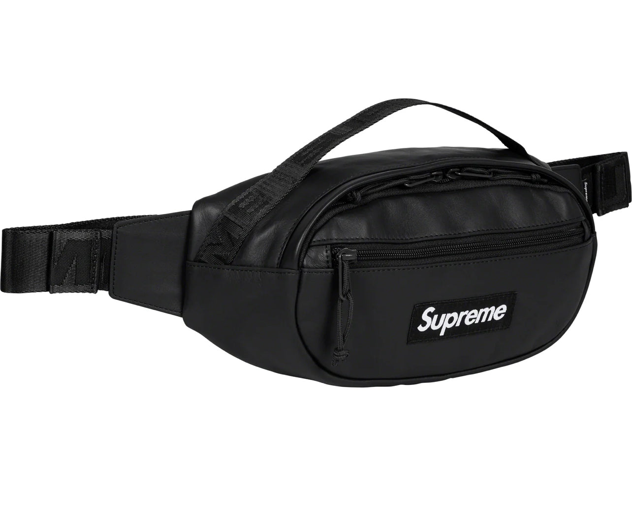 leather waist bag supreme