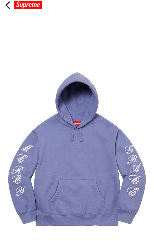 Patches Spiral Hooded Sweatshirt