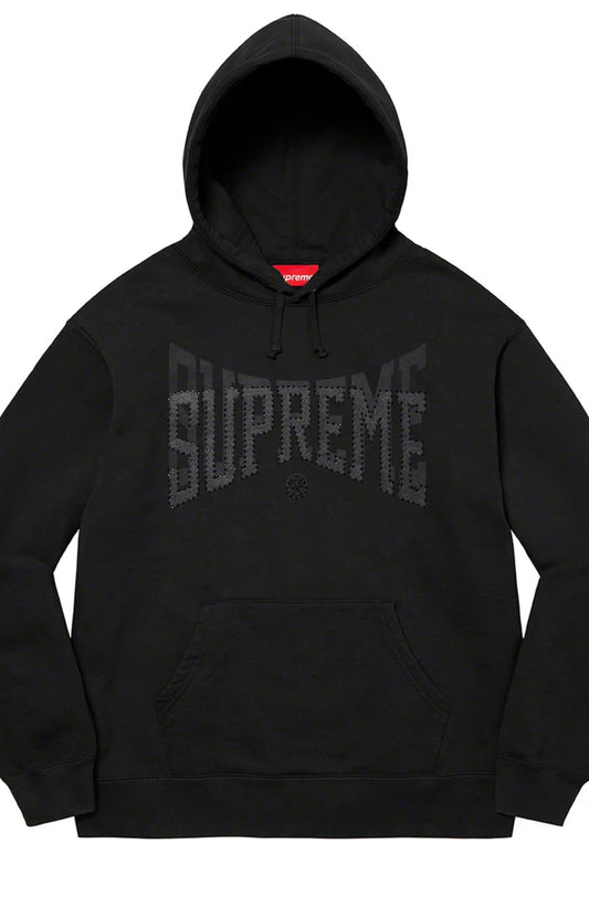 Supreme Rhinestone Shadow Hooded Sweatshirt