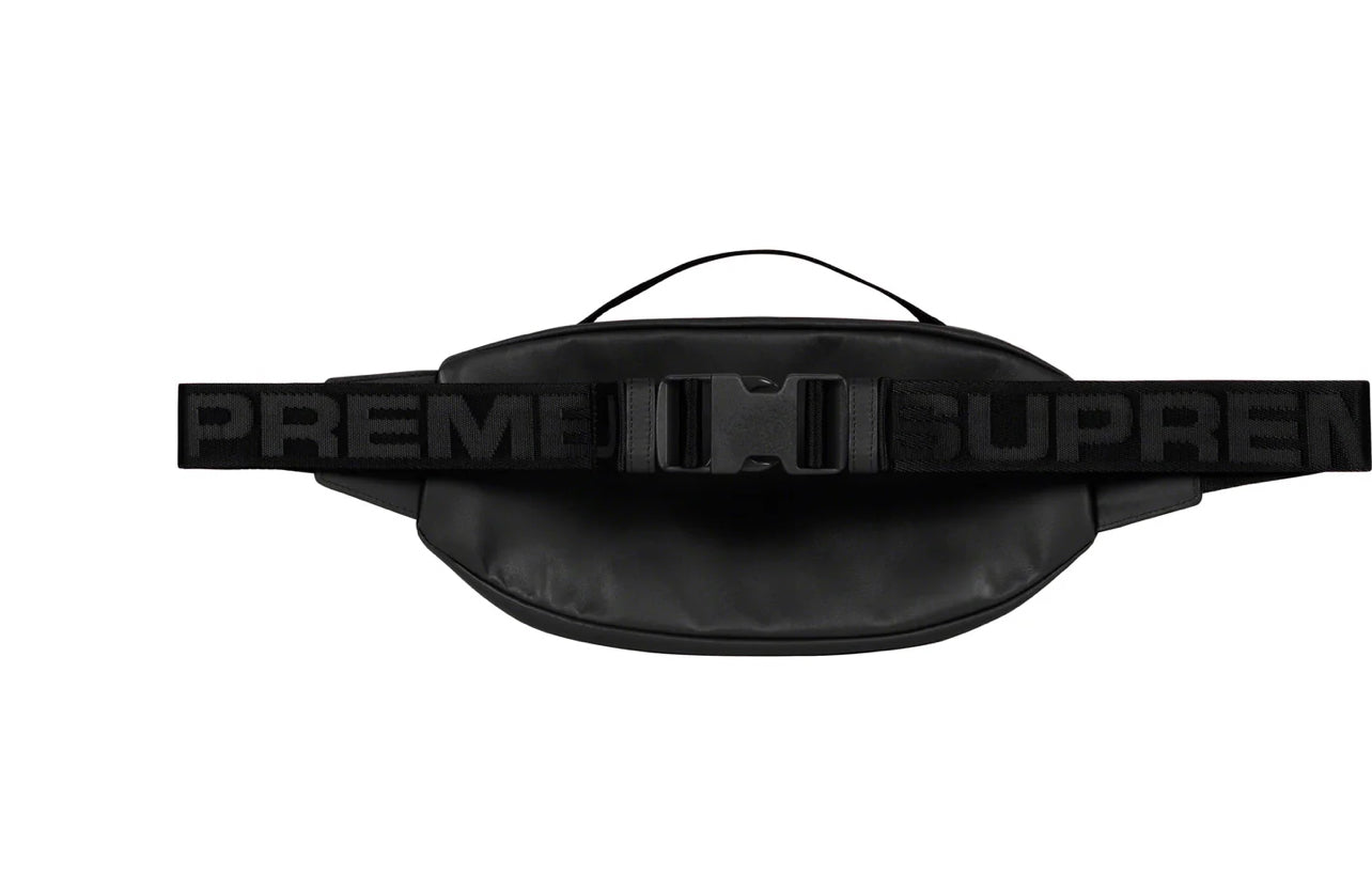 leather waist bag supreme