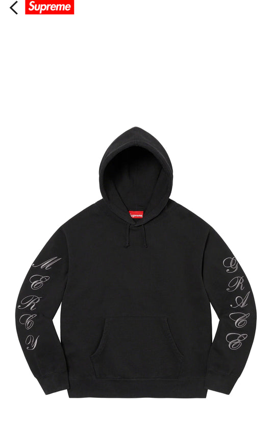 Patches Spiral Hooded Sweatshirt