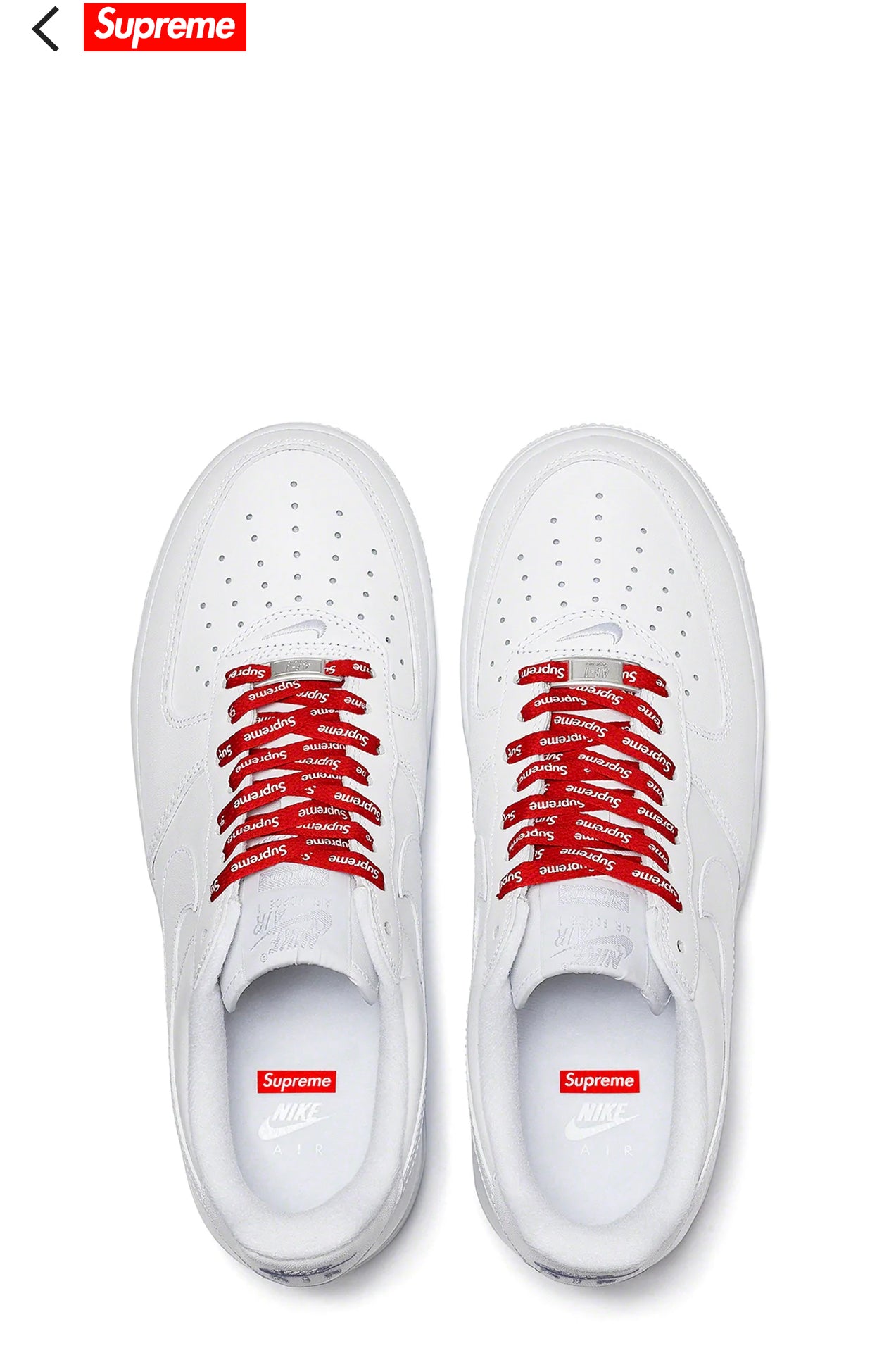 Supreme®/Nike® Air Force 1 Low