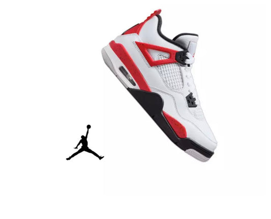 MENS JORDAN AIR JORDAN 4 RETRO 'RED CEMENT'